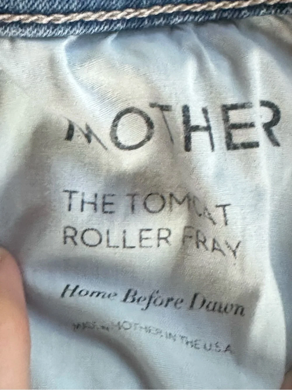 MOTHER The Tomcat Roller Fray In home before dawn size 24
